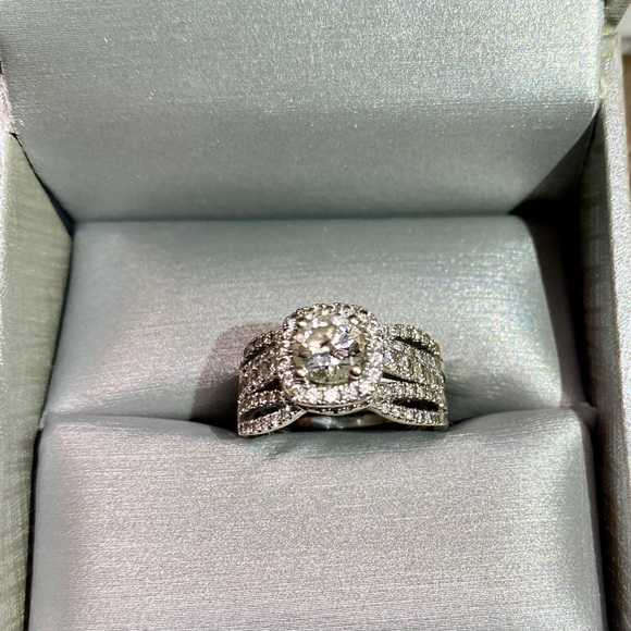 1 3/4CTW 14KWG 3/4 CTRD FRM H/11  WRAP 14KW 1/3 TW - Picture 7 of 8